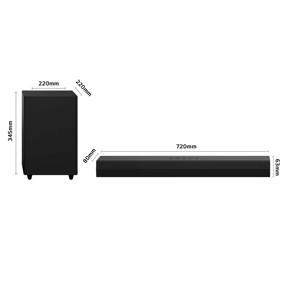 Barra de sonido DS30A NEGRO